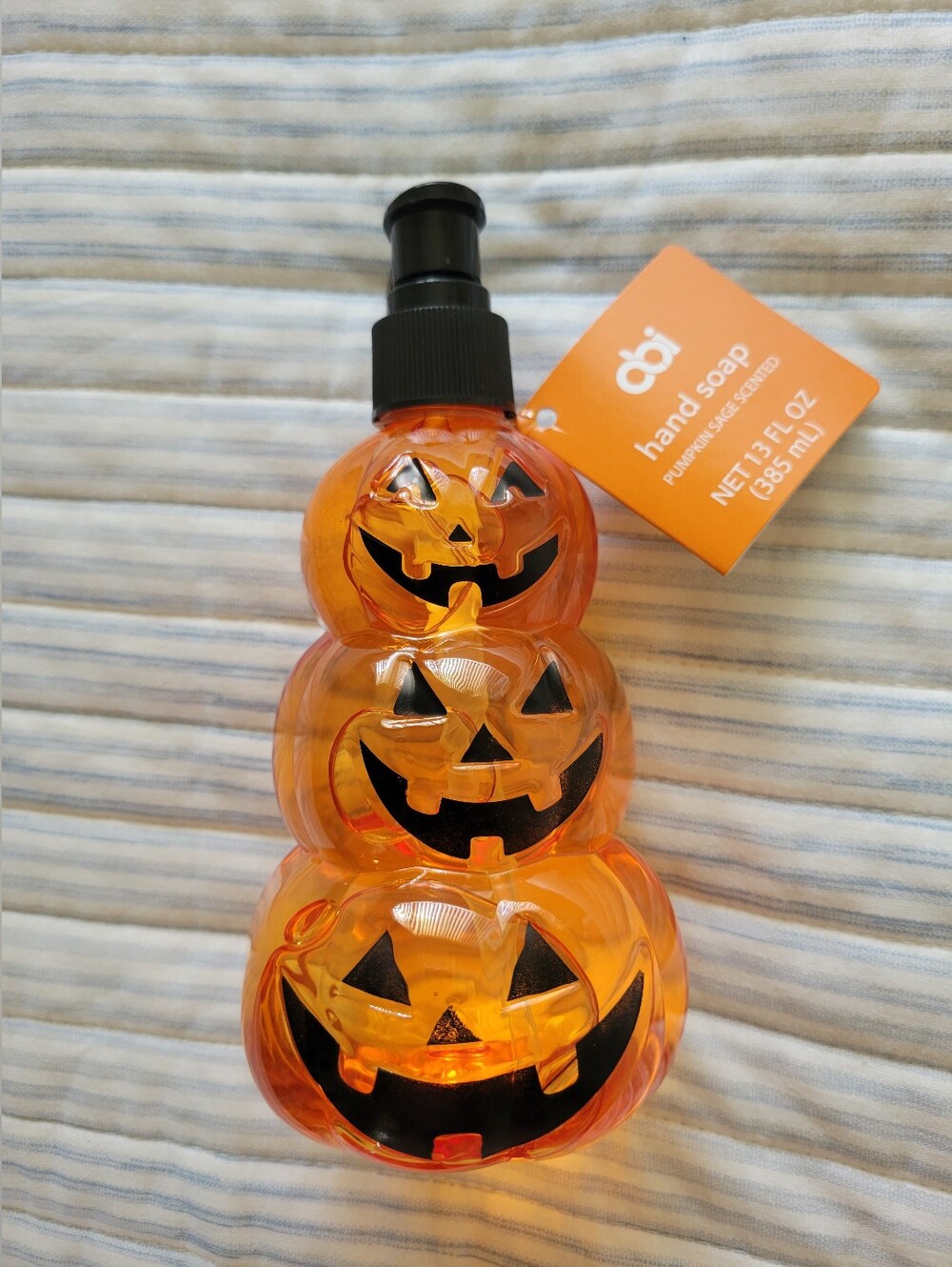 🎃Stacked Jack-O-Lanterns Hand Soap Dispenser